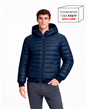 8540 - Campera Puffer Urbana Con Capucha Desmontable